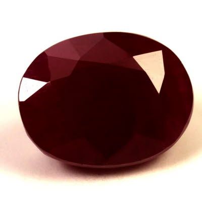 6.16 ct Oval Red Natural Ruby