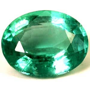 2.75 ct Oval Green Natural Emerald