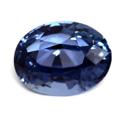 3.43 ct Oval Blue Natural Sapphire