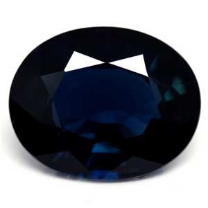 3.31 ct Oval Blue Natural Sapphire