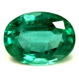 1.61 ct Oval Green Natural Emerald