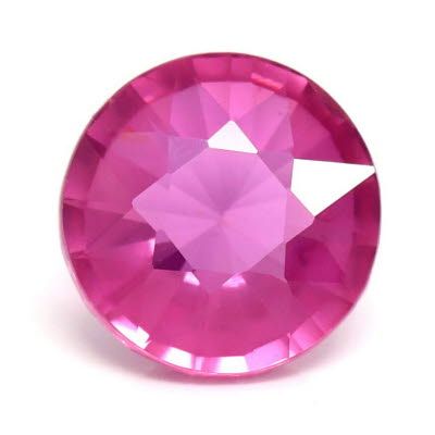 0.90 ct Round Pink Natural Sapphire