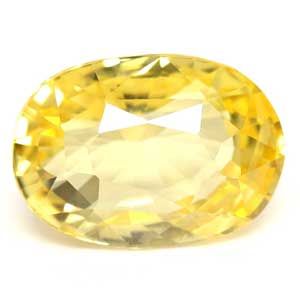 2.09 ct Oval Yellow Natural Sapphire