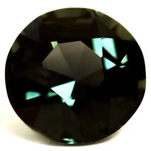1.58 ct Round Purple Natural Sapphire