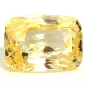 2.65 ct Cushion Yellow Natural Sapphire