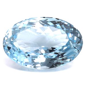 6.66 ct Oval Blue Natural Aquamarine