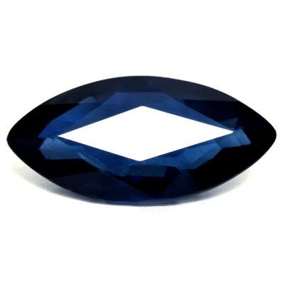 3.60 ct Marquise Blue Natural Sapphire