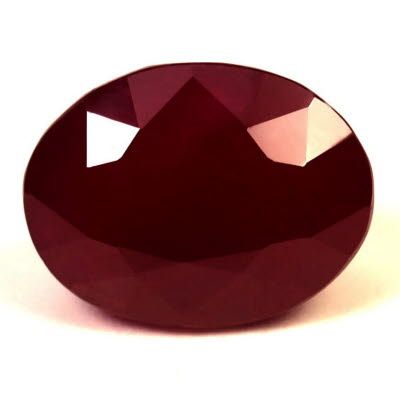 6.21 ct Oval Red Natural Ruby