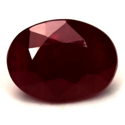 2.38 ct Oval Red Natural Ruby