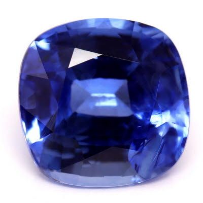 2.75 ct Cushion Blue Natural Sapphire