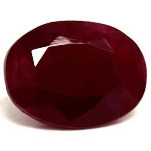 3.46 ct Oval Red Natural Ruby