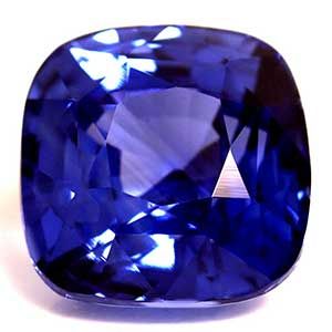 2.57 ct Cushion Blue Natural Sapphire