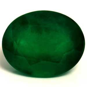2.97 ct Oval Green Natural Emerald