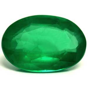 3.06 ct Oval Green Natural Emerald