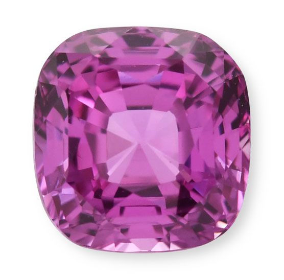 1.59 ct Cushion Pink Natural Sapphire