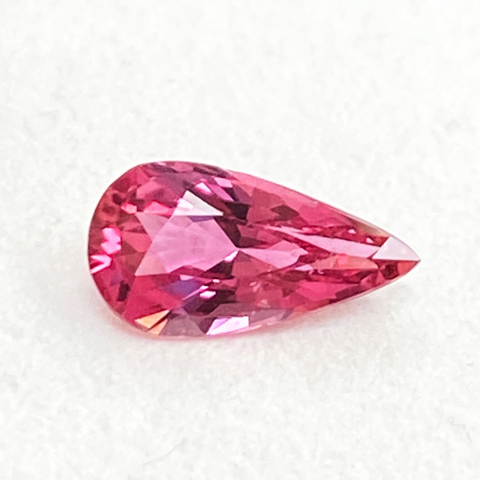 1.62 ct Pear Pink Natural Sapphire