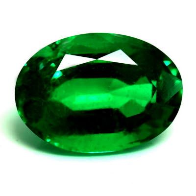 1.81 ct Oval Green Natural Emerald