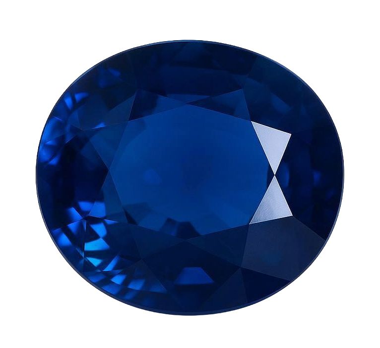 5.04 ct Oval Blue Natural Sapphire