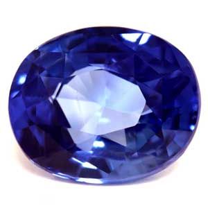 1.80 ct Oval Blue Natural Sapphire