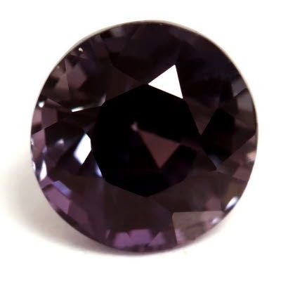 2.19 ct Round Purple Natural Sapphire