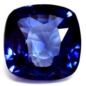 2.05 ct Cushion Blue Natural Sapphire