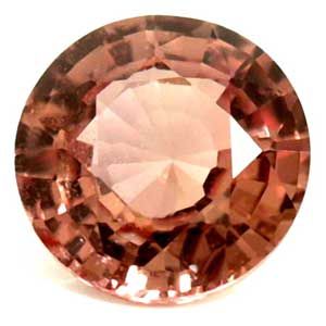 0.65 ct Round Pink Natural Sapphire