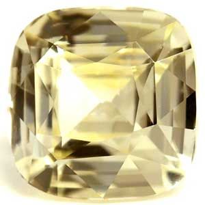2.01 ct Cushion Yellow Natural Sapphire