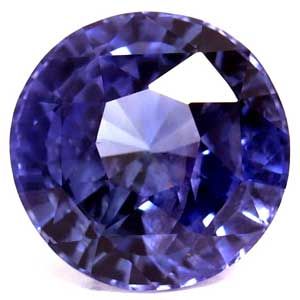 1.59 ct Round Blue Natural Sapphire