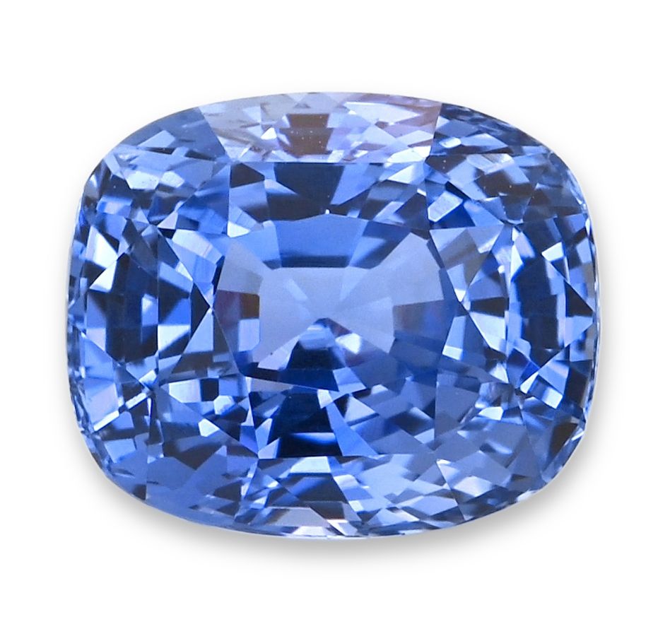 4.09 ct Cushion Blue Natural Sapphire