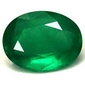 3.93 ct Oval Green Natural Emerald