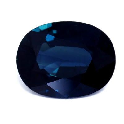 1.50 ct Oval Blue Natural Sapphire