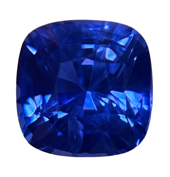 1.69 ct Cushion Blue Natural Sapphire