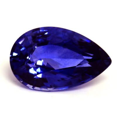 2.34 ct Pear Blue Natural Sapphire