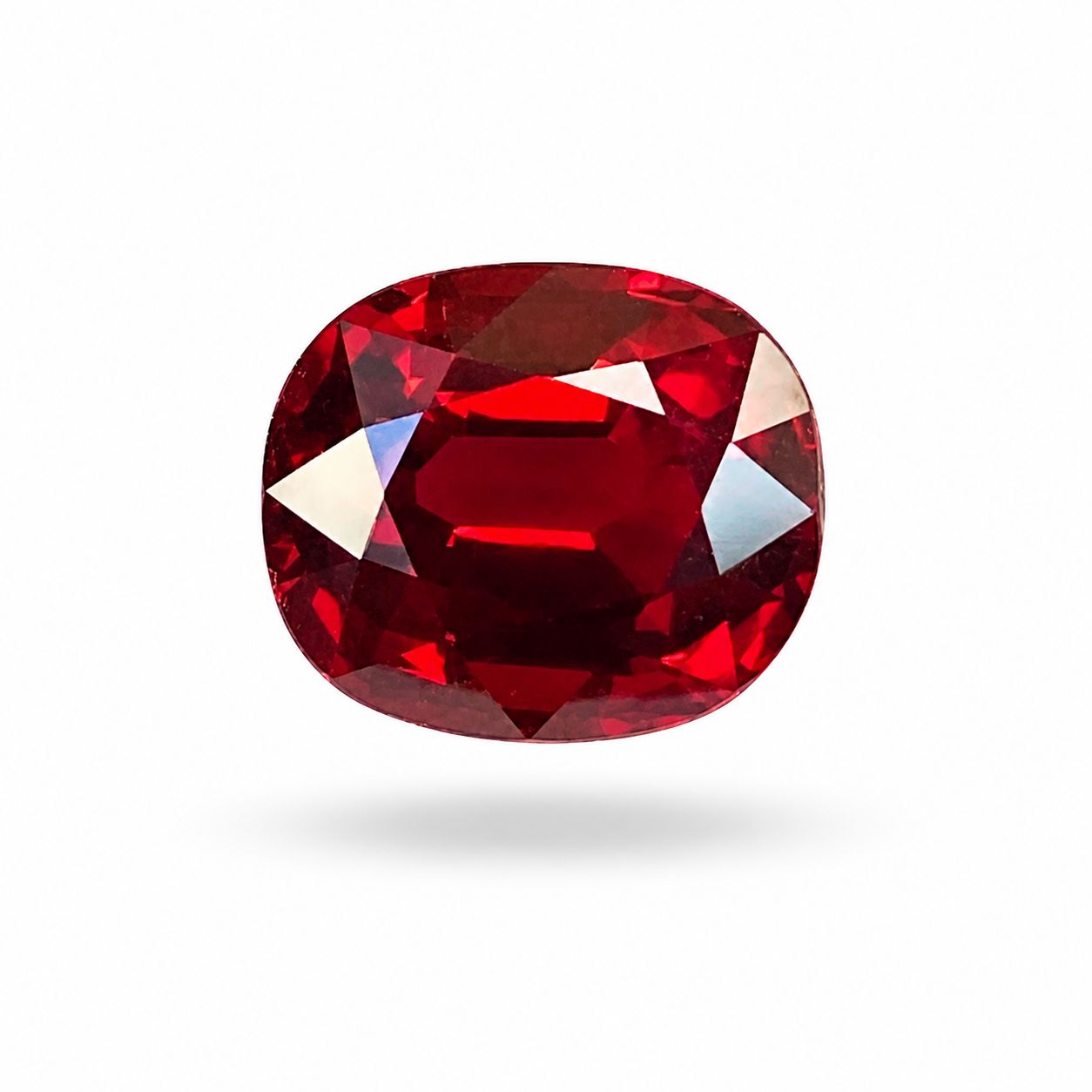 2.27 ct Oval Red Natural Ruby