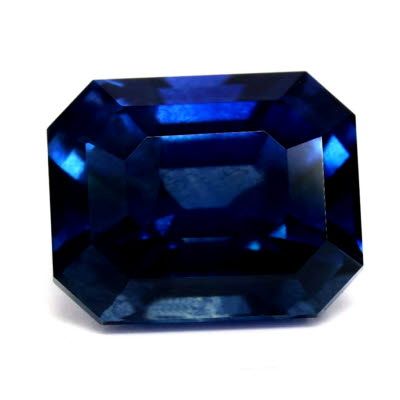 2.07 ct Emerald Blue Natural Sapphire