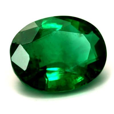 1.62 ct Oval Green Natural Emerald