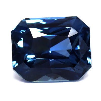 2.03 ct Emerald Blue Natural Sapphire