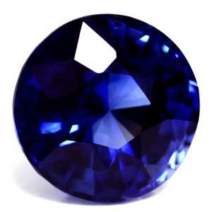 2.79 ct Round Blue Natural Sapphire