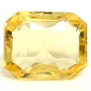 2.40 ct Emerald Yellow Natural Sapphire