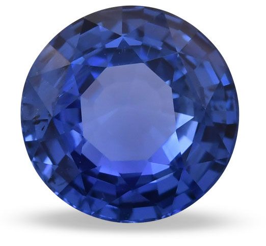 5.02 ct Round Blue Natural Sapphire