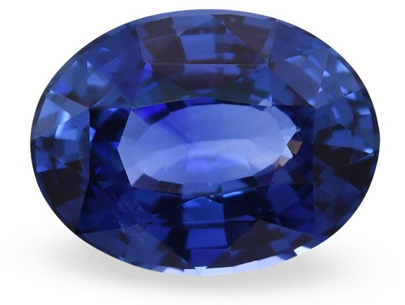 5.18 ct Oval Blue Natural Sapphire