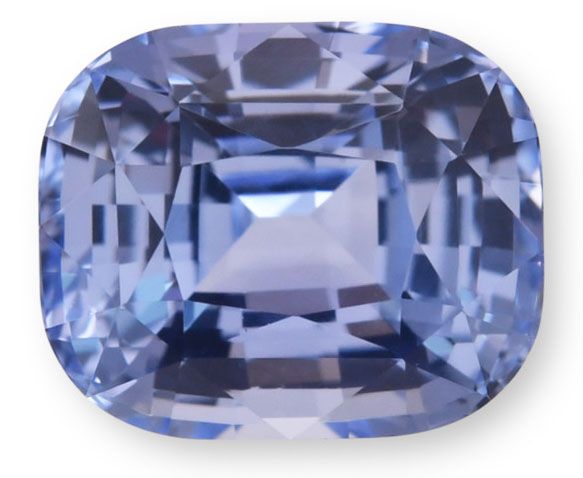 4.05 ct Cushion Blue Natural Sapphire