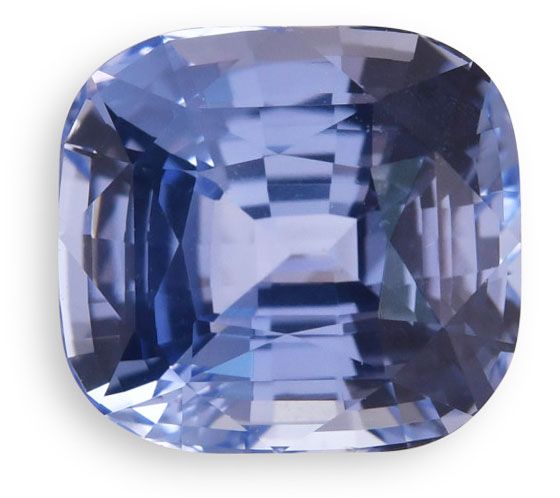 4.01 ct Cushion Blue Natural Sapphire