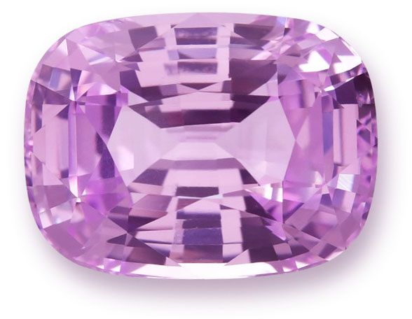 6.18 ct Cushion Pink Natural Sapphire