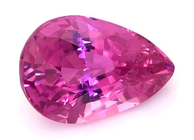 3.54 ct Pear Pink Natural Sapphire