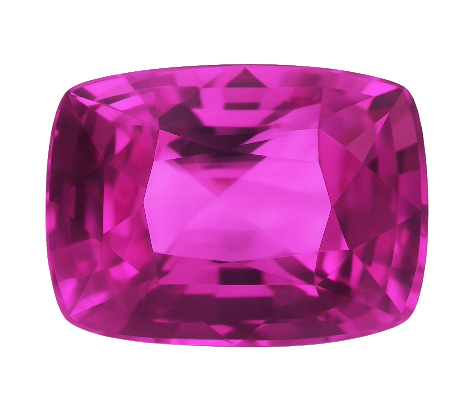 8.12 ct Cushion Pink Natural Sapphire