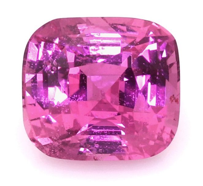 3.22 ct Cushion Pink Natural Sapphire