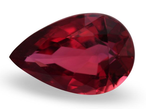 2.05 ct Pear Red Natural Ruby