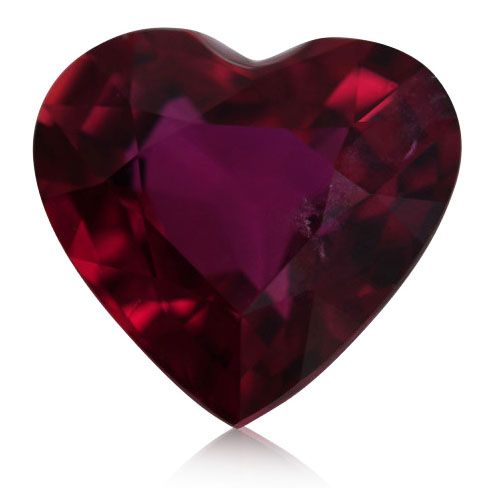 2.08 ct Heart Red Natural Ruby