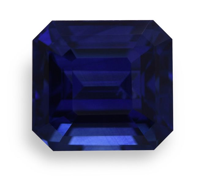 7.57 ct Emerald Blue Natural Sapphire